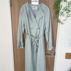 ば*ち様 NATURAL BEAUTY BASIC ライトグリーン トレンチコーのサムネイル