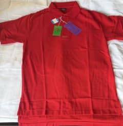 未使用 Polo Herald レッド ポロシャツのサムネイル