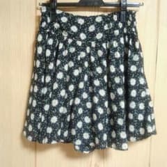 花柄キュロット★濃紺★イーハイフンのサムネイル