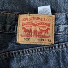 LEVI STRAUSS & CO. 565 W29 L32 デニムのサムネイル
