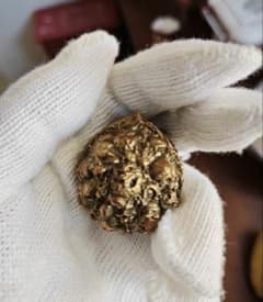 金属製彫刻 黄銅 真鍮 胡桃 クルミ 鬼面胡桃 - メルカリ
