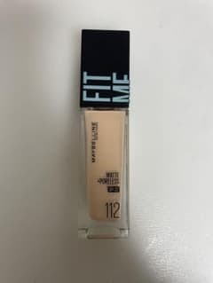 MAYBELLINE FIT ME リキッドファンデーション 112 マットのサムネイル