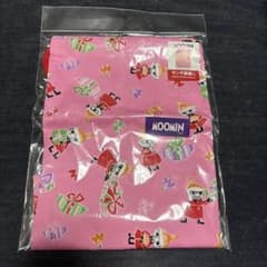 Moomin ピンク 巾着袋 250mm x 300mmのサムネイル