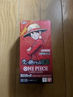 ONE PIECE 受け継がれる意志 OP-13 BOX テープカット済 - メルカリ