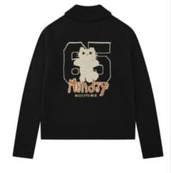 Musinsa LMR ウールコウイチャン ニット　ジップアップ　グレーのサムネイル