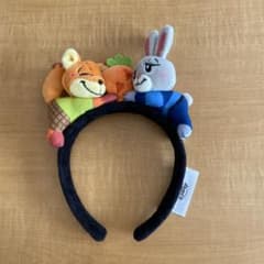 ズートピア ニック＆ジュディー カチューシャ 上海ディズニー公式