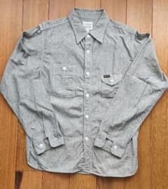 フェローズ Pherrow's ワークシャツ グレー系 サイズ36のサムネイル