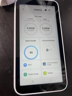 Galaxy 5G Mobile Wi-Fi ホワイト モバイルルーターのサムネイル