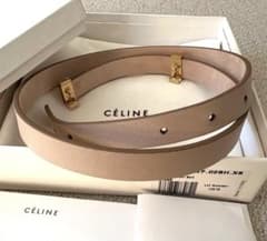 未使用品 セリーヌ CÉLINE レザーベルト フィービーファイロ