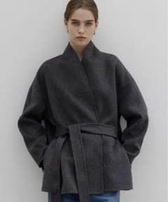 na.e 美品 Allure Coat Gray アリュール リバーコート - メルカリ
