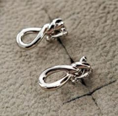 極美品 Jouete ジュエッテ ピアス ノット 925 シルバー 両耳 - メルカリ