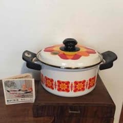【昭和レトロ】象印ホーロー鍋のサムネイル