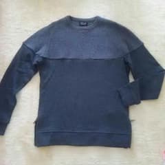ZARA MAN ニット切り替えスウェットのサムネイル
