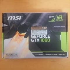 MSI GTX1060 3GB OCのサムネイル