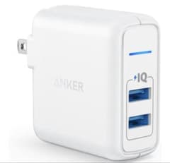 アンカー充電器・コード(0.9m)セット 急速充電 充電器24W 2ポートのサムネイル