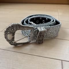 ビジュー付きシルバーベルトのサムネイル