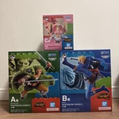 ワンピース 一番くじ A賞 ゾロ B賞 サンジ C賞 チョッパー フィギュアのサムネイル