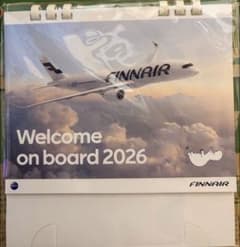 [トト様専用]FINNAIR 2026年卓上カレンダーのサムネイル