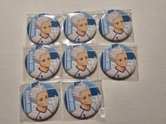ハイキュー 10周年記念展描き下ろし 缶バッジ 星海光来 - 3