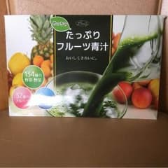めちゃたっぷりフルーツ青汁です。のサムネイル