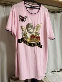 T*n様 SWITCH ロイヤルラブ刺繍 Tシャツ XLのサムネイル