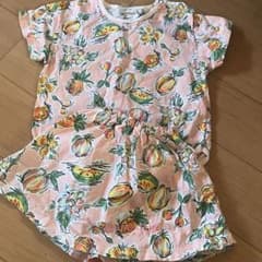 マリ クレール  果物柄 ピンク女児 95センチ フルーツ夏柄のサムネイル