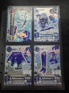 咲*南様 アイカツカード 【排出版】天の川コズミックコーデ4枚セット 咲*南様 アイカツカード 【排出版】天の川コズミックコーデ4枚セット