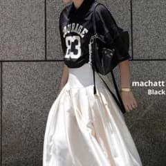 新品 ブランドタグ無し machatt ナンバーメッシュTシャツ ブラック