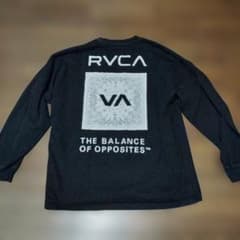 RVCA Long-Sleeve T-Shirt, Black, Size S