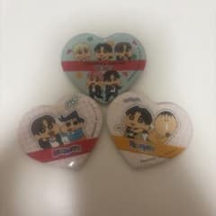 TOMORROW X TOGETHER 크레용 신짱 캔 배지 3종