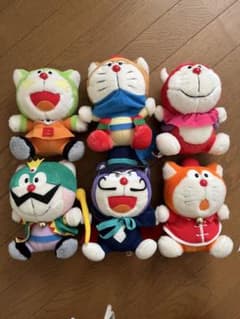 《レア》ドラえもんズ ぬいぐるみ 6体セットのサムネイル