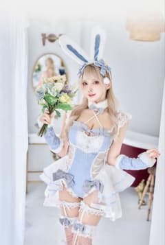 ベルチュールツイードバニー　SMサイズ 1/Malymoon/ベルチュールツイードバニー/ホワイト/女性用S/Mサイズ