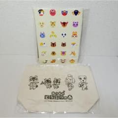 あつまれどうぶつの森 特典 ミニトートバッグ 収納ボックス セットのサムネイル