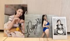 K*u様 橘メアリー　直筆サイン入り　チェキ 引退の為激レア】橘メアリー直筆サイン入り写真＆ 写真✖︎チェキ3点