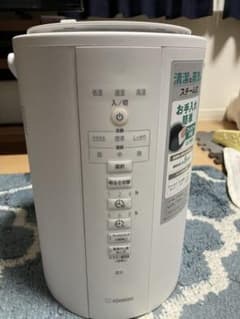 美品 象印 EE-DC35-WA スチーム式加湿器 3.0L ホワイトのサムネイル