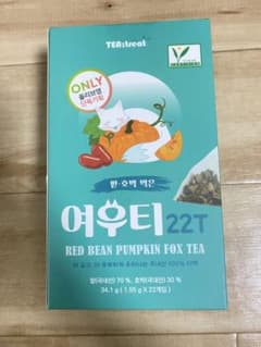 Red Bean Pumpkin Fox Tea 22袋入りのサムネイル
