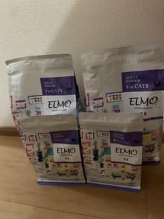 ELMO インドア成猫用ドライフード 2kg×2 400g×2のサムネイル