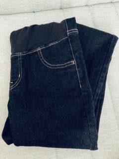 【みるく※プロフ必読※さま専用】マタニティデニム　UNIQLOのサムネイル