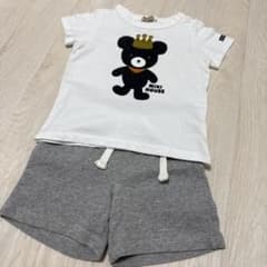 セット☆MIKI HOUSE Tシャツ 90cm ショートパンツ12-18Mのサムネイル