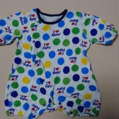 はらぺこあおむし風ロンパースのサムネイル