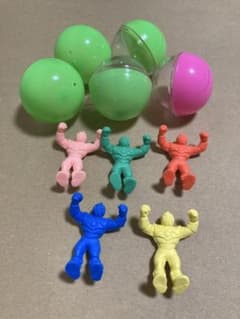 キン消し　チビ消し　アマダ クモーラマン ５点 ガチャ 募集超人 当時物 キン消し チビ消し アマダ クモーラマン 5点 ガチャ 募集超人 当時物