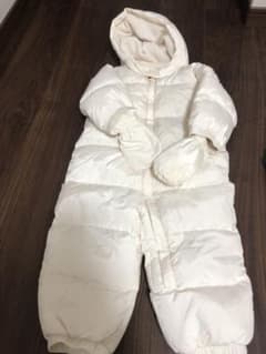 GAP ダウン ジャンプスーツ　白い　90cm 18-24ヶ月のサムネイル