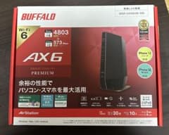 BUFFALO WSR-5400AX6-MB マットブラックのサムネイル