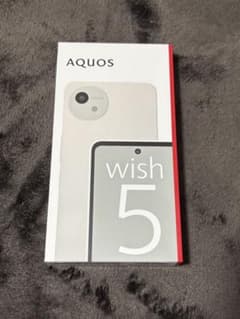 AQUOS wish 5 ホワイト 本体 - メルカリ