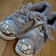 未使用♡神戸レタス ビジュースニーカーのサムネイル