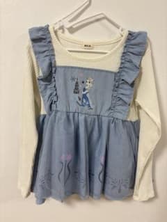 Disney Frozen エルサ チュニック 120 しまむら　アナ雪のサムネイル
