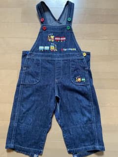 Nhung Nguyen様専用　ミキハウス　オーバーオール　ブッチーくんのサムネイル