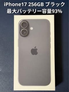 iPhone17 256GB 본체