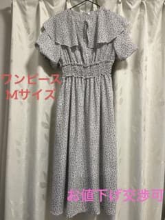 小花柄ロングワンピースのサムネイル