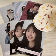 櫻坂46 向井純葉 生写真 6枚セット コースター ドレス マリン衣装 OP